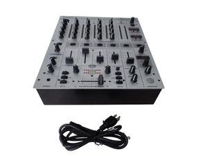 DJX700 Behringer Professional 5 Channel DJ Mixer Silver - Free Shipping - Picture 1 of 10