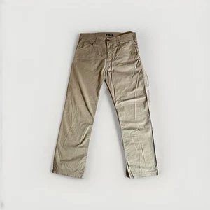 Armani Men’s Cotton Comfort Fit Brown Jeans/chinos Size W32 L28 - Picture 1 of 10
