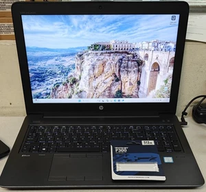 HP Zbook 15 G4 i7-7820HQ 2,9 GHz, 16 GB RAM, nuovo 512 GB NVMe, QuadroM1200, Win11Pro - Foto 1 di 5