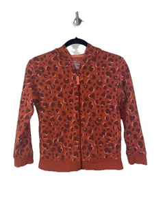 Cat And Jack Jacket Animal Print Girls Size L 10/12 Full Zip - Picture 1 of 6