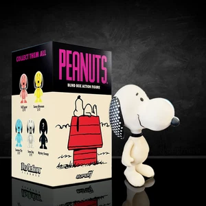 Snoopy Super7 Peanuts Wave 5 Action Figure | Comic Strip 3.75" LOOSE - Picture 1 of 2