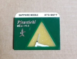 NEW Pfanstiehl 273-SS77 Sapphire Dual Needle Stylus 273ds77 BSR ST12 ST14 - Picture 1 of 2