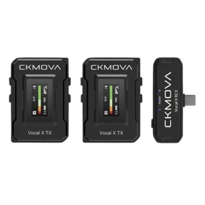 9339185783103 CKMOVA Vocal X V4 MK2 - bezprzewodowy system usb-c z dwoma mikrofonami - Zdjęcie 1 z 7