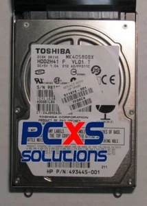 400GB SATA hard drive - 5,400 RPM, 2.5-inch form factor, 9.5mm thick - Includes - Picture 1 of 1