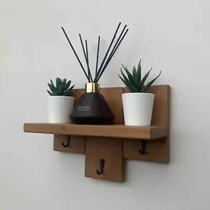 Key Holder & Wall Shelf, Choice of colours, Stylish Key Rack, Entryway Organiser - Picture 1 of 6