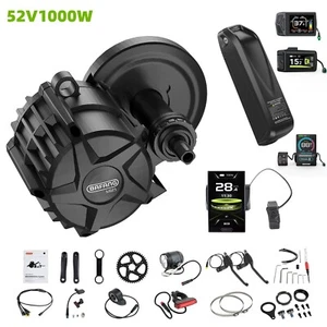 52V1000W 68-73mm Bafang M625 Mid Drive Motor DIY Ebike Conversion Kit+52V 20AH - Picture 1 of 15