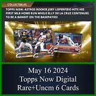 MAY 16 2024 TOPPS NOW DIGITAL-RARE+UNCOMMON 6 CARD SET-TOPPS BUNT DIGITAL