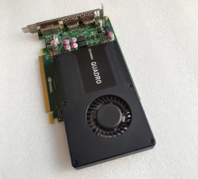 NVIDIA Quadro K2000 2GB GDDR5 PCIE 2.0 X16 128-BIT DP DVI-I Graphics Video Card - Image 1 of 3