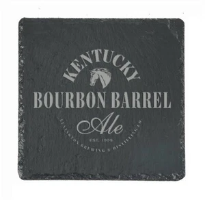 KENTUCKY BOURBON BARREL Whiskey Slate Coaster - Picture 1 of 1
