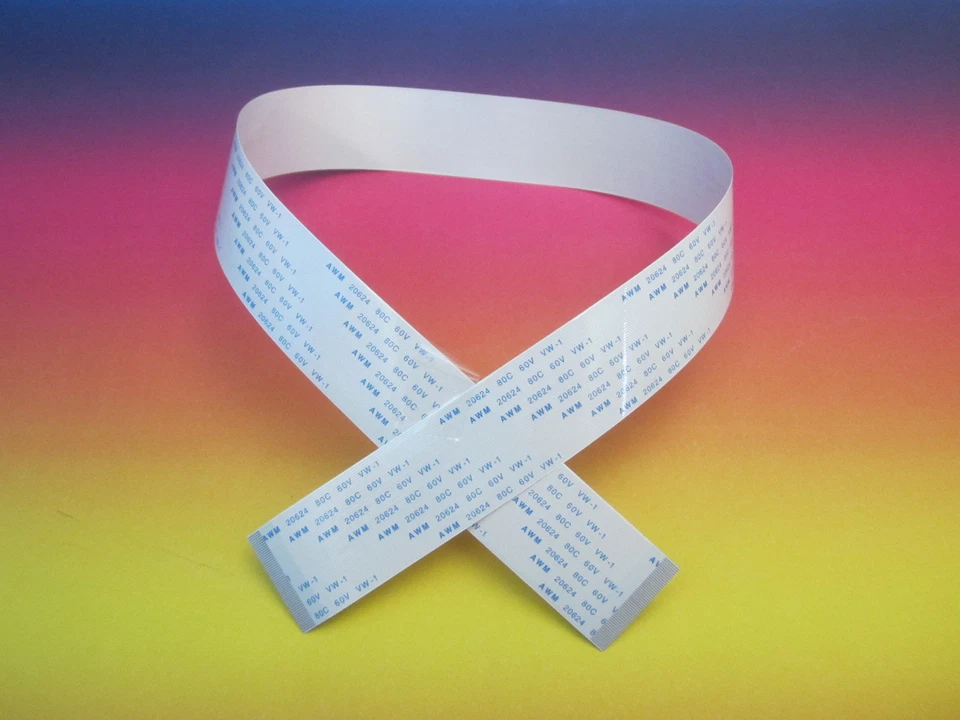 Flex Cable 0 1/32in Pitch 10 Pin 3 15/16in Type a 1/10/100 AWM 20624 80c 60v