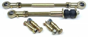 2pcs Rear Adjustable Sway Bar Link For Nissan Patrol GU Y61 Extended 2-8 Inch - Picture 1 of 1