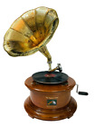 HMV Gramophone Vinyl Recorder Working Gramophone Player Royal look Wind up Colle