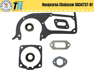 Per motosega Husqvarna 503473701 Set guarnizioni con paraolio 394XP 395XP 394 - Imagen 1 de 9