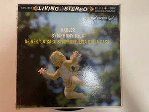 Mahler Symphony No. 4 Fritz Reiner/Chicago Symphony Orchestra Lisa Della Casa LP - Picture 1 of 2
