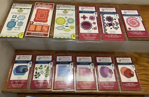 Lot of 12 Spellbinders Dies great selection original boxed scrapbook paper cut N - Picture 1 of 10