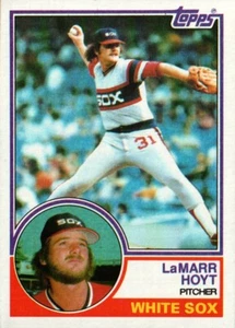 1983 Topps Baseball #618 - LaMarr Hoyt - Chicago White Sox 83-1892 - Bild 1 von 2