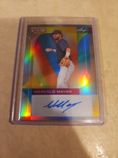2022 Leaf Vivid Gray Autograph #BA-MM7 Marcelo Mayer 19/40