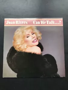 JOAN RIVERS - CAN WE TALK ...? Vinyl Album. Geffen, 1983, GEF 25676. VERY GOOD - Picture 1 of 4
