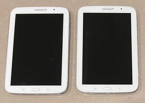 Defective Lot of 2 Samsung Galaxy Note 8.0 White GT-N5110 + SGH-I457 - Picture 1 of 3
