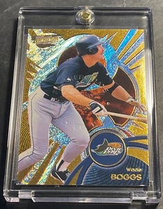 1999 WADE BOGGS #135 PACIFIC REVOLUTION PREMIERE DATE GOLD FOIL 08/49 - Picture 1 of 2