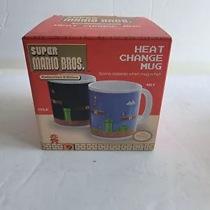 Super Mario Bros Heat Change Collectors Edition Becher Nintendo Keramik Tasse - Bild 1 von 4