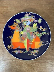 Vintage Large Rosenthal Bjorn Wiinblad Large Wall Plate - Arabian Nights 33cm - Picture 1 of 8