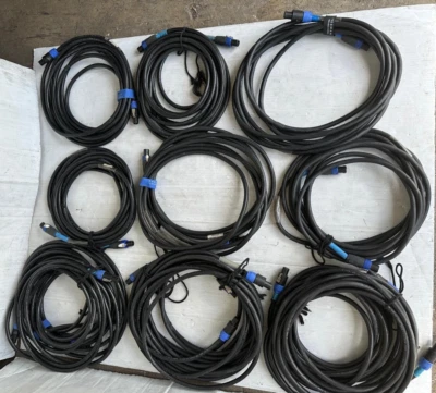 Cable 25 ft 12 AWG 300 V 4/C NEUTRIK NL4 #2864-1 (uno) THS Foto 1 de 4