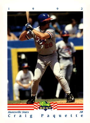 1992 Classic Best #138 Craig Paquette - Image 1 of 2