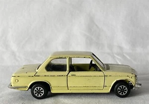 Playworn Vintage Polistil 7-77 Italy Toy Car EL 46 BMW 2002 #38-937 - Foto 1 di 11