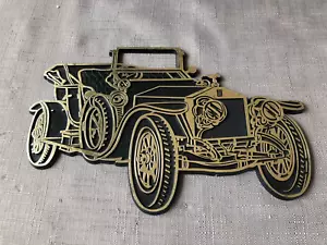 Vintage 1968 ROLLS ROYCE Silver Shadow Plastic Plaque by Invicta Plastics - Picture 1 of 8