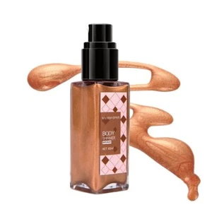 Body Glow Shimmer Body Oil Liquid Highlighter Bronzer Shimmering Body Lotion ... - Picture 1 of 6