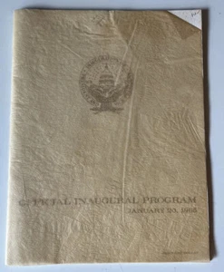 1965 President Lyndon Johnson Inauguration Congressional Program - Picture 1 of 17