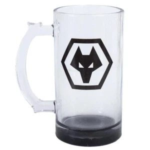 Jarra de cristal Wolverhampton Wanderers FC Stein, cumpleaños, producto oficial de Navidad - Imagen 1 de 4