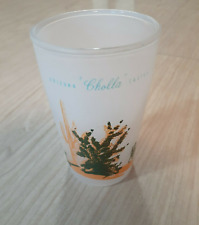 Vintage "Cholla" Blakely Oil & Gas Arizona Cactus Promo Juice Glass 6 oz