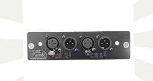 Crown PIP Card XLR In/Out 1st Generation Com-Tech 200, 400, 800, 1600 Compatible - Picture 1 of 3