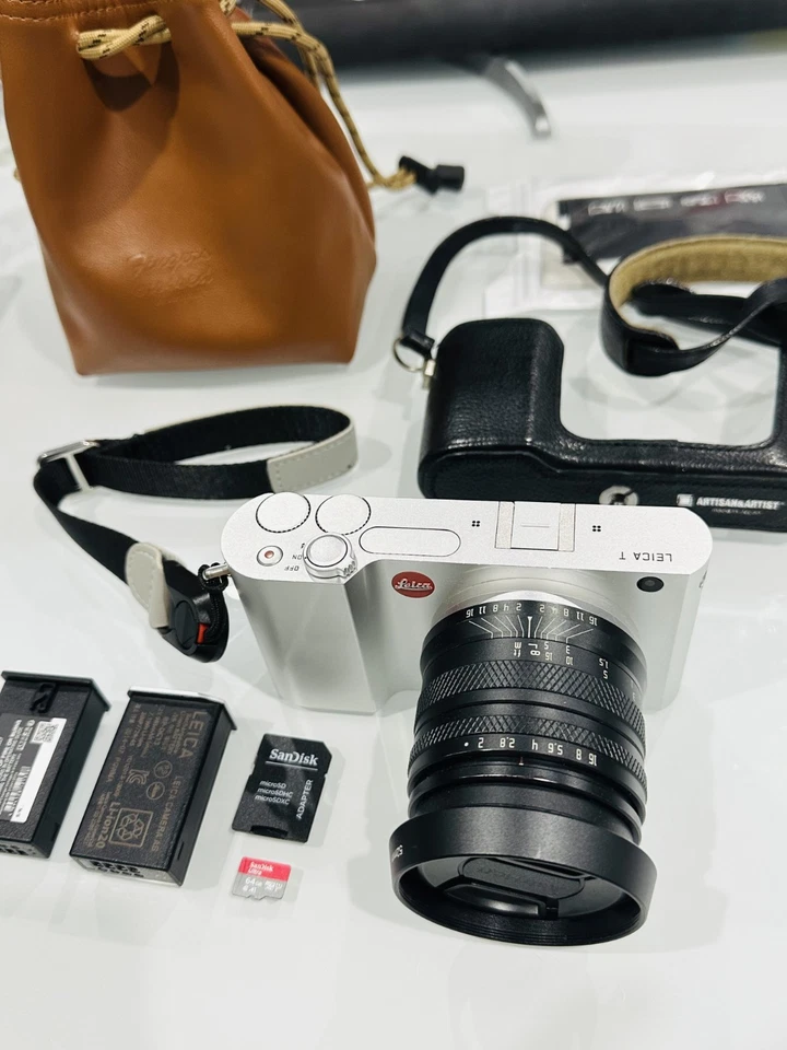 Leica T (Typ 701) Mirrorless Camera + 50mm f/2 Lens + Accessories - image 1 of 4