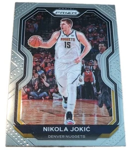 2021 Panini Silver Prizm Nikola Jokic Denver Nuggets Basketball Card (L2 - Picture 1 of 2