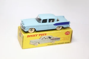 Dinky 179 Studebaker President in scatola originale - quasi come nuovo vintage originale - Foto 1 di 7