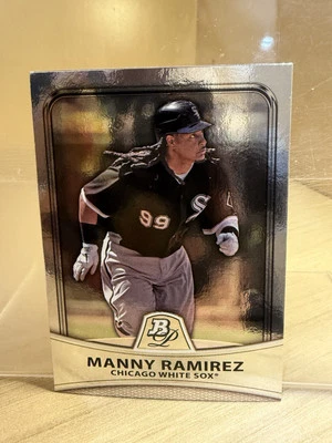2010 Bowman Platinum Manny Ramirez #43 Chicago White Sox - Image 1 of 2
