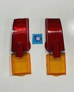 NEW HOLDEN HK UTE WAGON REAR TAIL LIGHT AND INDICATOR LENSES & REFLECTORS NEW - Picture 1 of 5