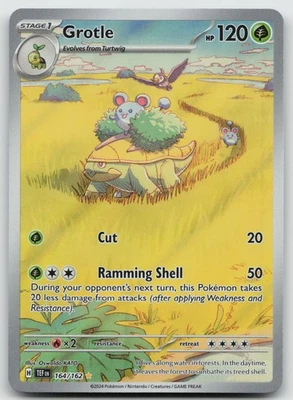 Grotle Illustration Rare Holo SV05: Temporal Forces 164/162 NM - Image 1 of 2