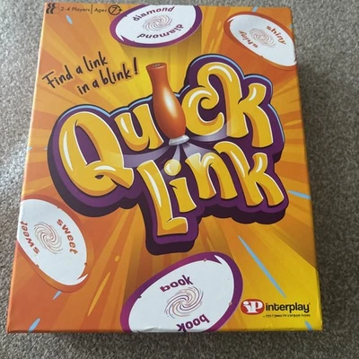 Quick Link Game by Interplay Family Kids Board Game, 2-4 Players, 7+ - Image 1 of 3
