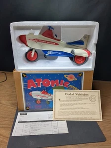 👀 Vintage Xonex Atomic Missile Die-Cast Metall Tretauto Low Number Limited 🔥 - Bild 1 von 15
