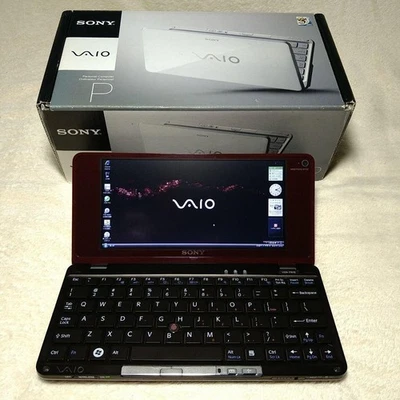 SONY VAIO VGN P91S Atom CPU Z550 2.0GHz 2GB SSD 64GB Win Vista Home Premium - Immagine 1 di 4