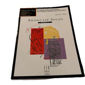 Showcase solos Kevin Olson Sheet Music Book Composers In Focus FJH Music Company - Picture 1 of 5