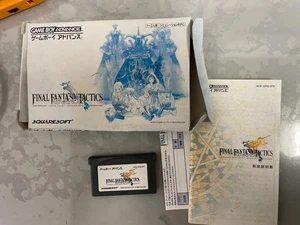 Rare Final Fantasy Tactics Advance Box With Instructions Japan - Picture 1 of 4
