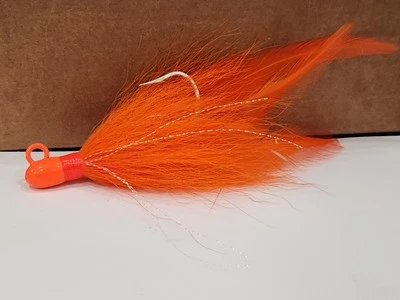 Plantilla Bucktail personalizada de 1/2 oz plumas y flash Foto 1 de 4