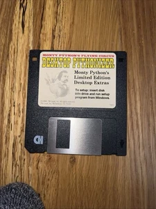 Monty Pythons Flying Circus Desktop Pythonizer Limited 3.5 Floppy Disk Software - Picture 1 of 1