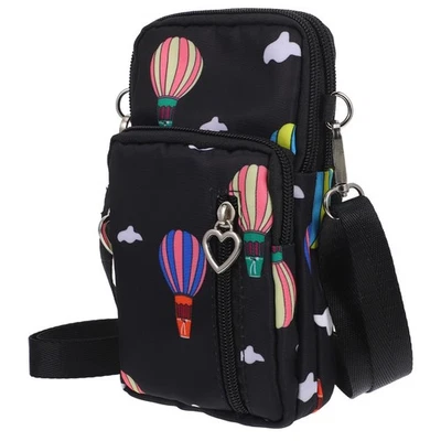  Marsupio Porta Cellulare Donne Crossbody Borsa Portafoglio Da Donna - Immagine 1 di 4