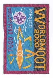 2000 World Scout Moot (World Rover Scout Jamboree) Parche contingente de TOGO SCOUTS - Imagen 1 de 1